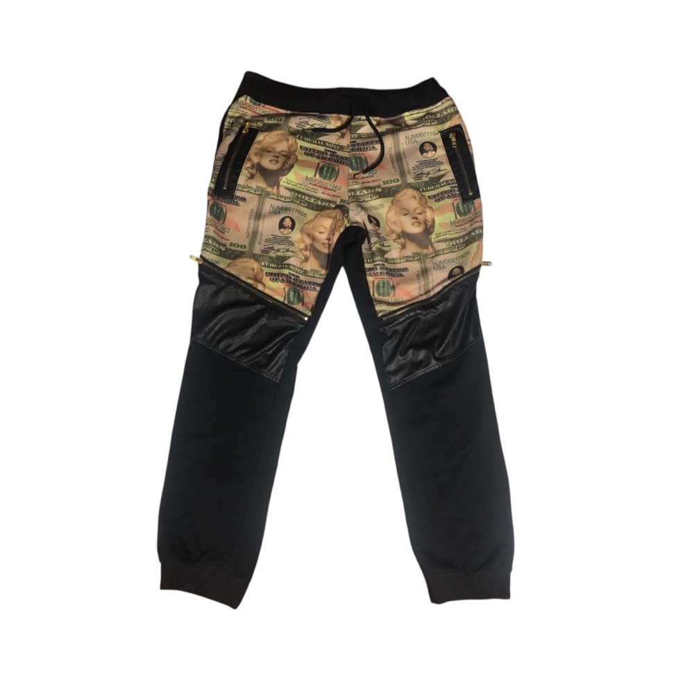 Marilyn Monroe dollar bill joggers Y2K